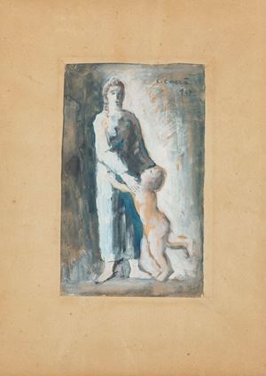 Carrà Carlo - Senza titolo