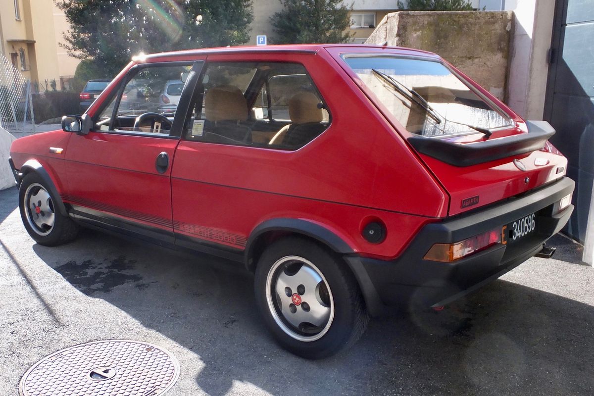 Fiat - Abarth, Ritmo 125 TC con telaio n. ZFA138A00*02864382 del 1983