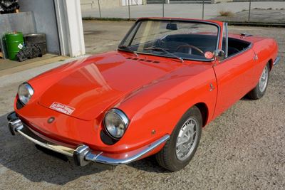 Fiat 850 Sport Spider, versione export del 1972