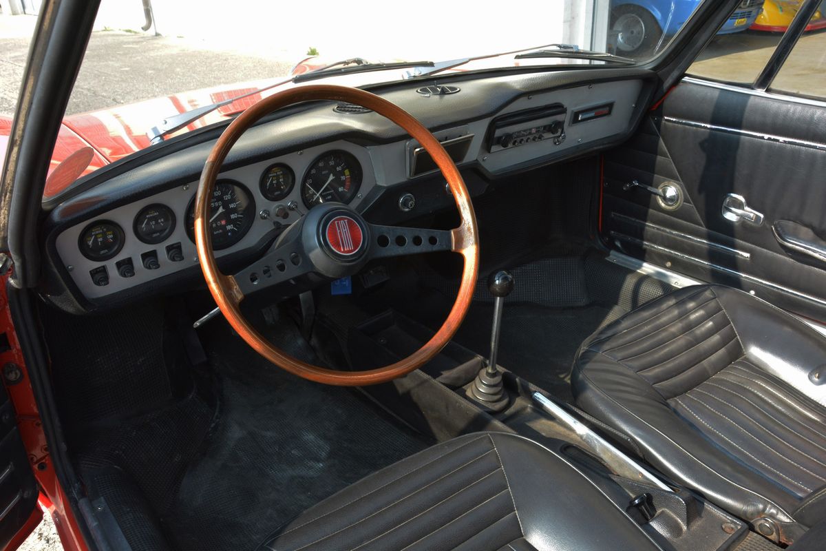 Fiat 850 Sport Spider, versione export del 1972