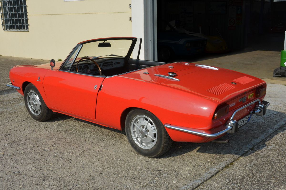 Fiat 850 Sport Spider, versione export del 1972