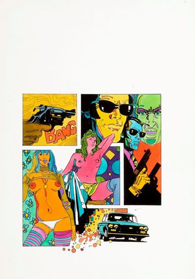 Assassino Story - Copertina originale
