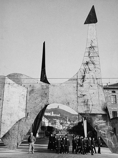 Teodelapio, Spoleto - Stampa vintage alla gelatina ai sali d'argento, 1962