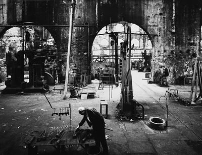 Fotografia di Pietro Consagra, Stampa vintage alla gelatina ai sali d'argento