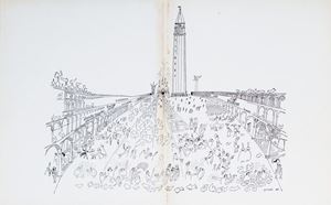 Il Cuore della Città: per una vita più umana delle comunità. A cura di E.N. Rogers, J.L. Sert, J. Tyrwhitt [The Heart of the City], Milano, Hoepli Editore, [stampa: Tipografia E. Allegretti di Campi - Milano], 1954