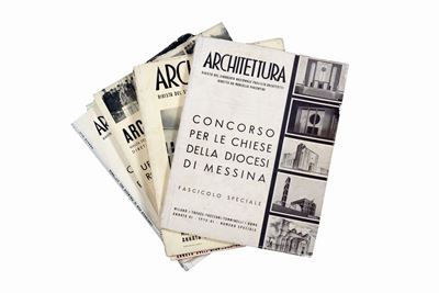 Concorso per le Chiese della Diocesi di Messina. Fascicolo Speciale, Roma, Architettura Rivista d...