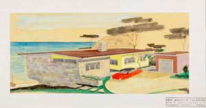 Progetto di villa sul mare