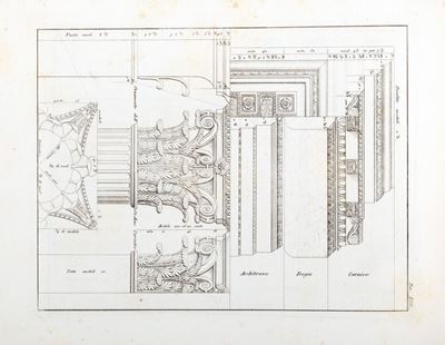 L'idea Dell'architettura Universale di Vincenzo Scamozzi - Atlante di Trentotto Tavole in Rame...