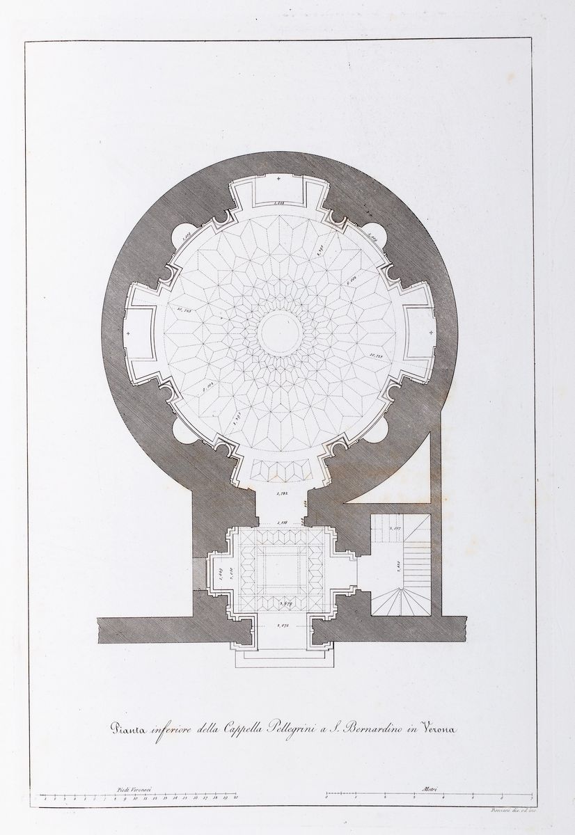 Francesco Ronzani - Le Fabbriche Civili, Ecclesiastiche e Militari di Michele Sanmicheli, 1832