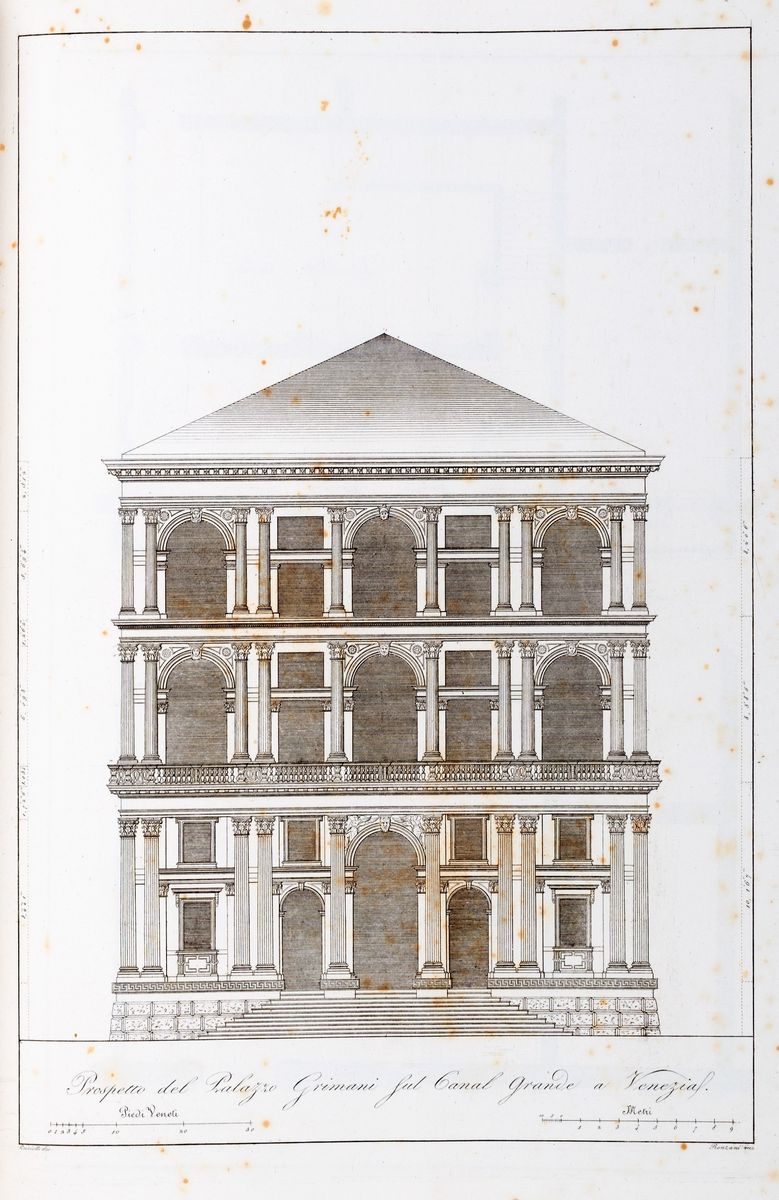 Francesco Ronzani - Le Fabbriche Civili, Ecclesiastiche e Militari di Michele Sanmicheli, 1832