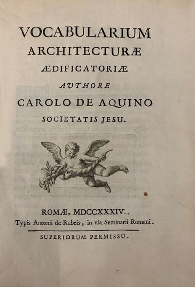 Vocabularium Architecturae Aedificatoriae
