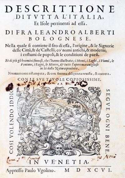 Descrittione di Tutta L'italia
