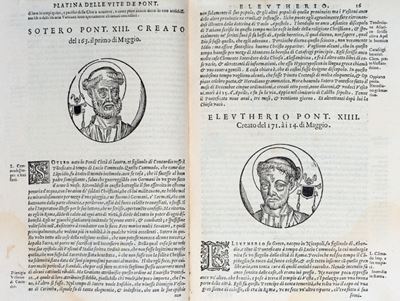 Platina, Historia delle vite dei Sommi Pontefici, 1600