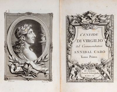 L'Eneide: Elegante edizione del 1760 con illustrazioni di Zocchi