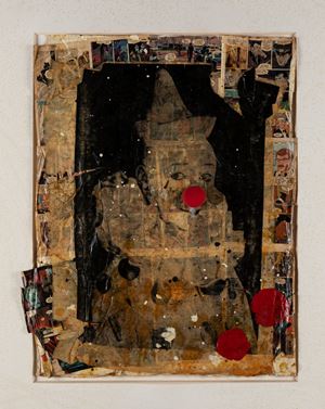 Big nose clown portrait #9