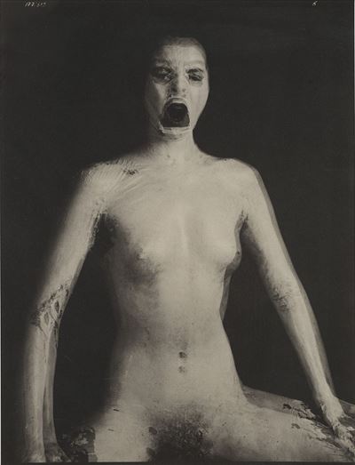 Scream dalla serie 'Year of Tibet', stampa al platino, 1983