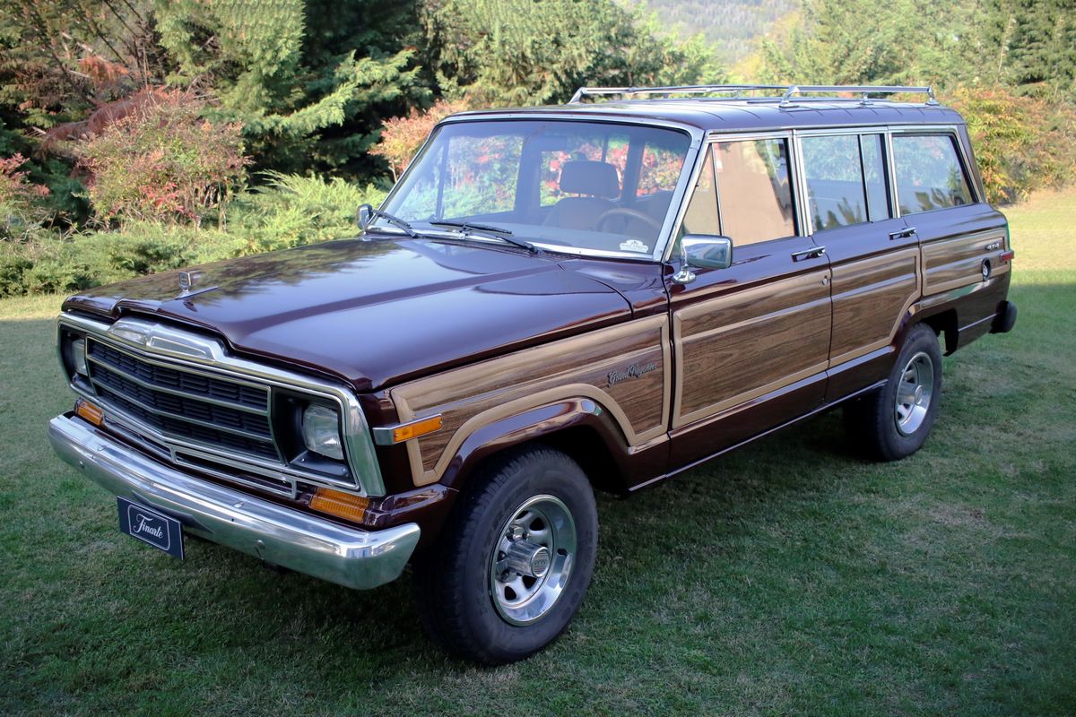 Jeep - Grand Wagoneer, SUV d'epoca del 1987 con telaio n. 8YACA15UXHV046635