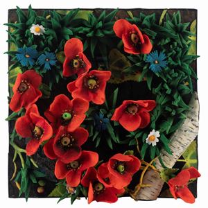 Gilardi Piero - Papaveri e fiordalisi