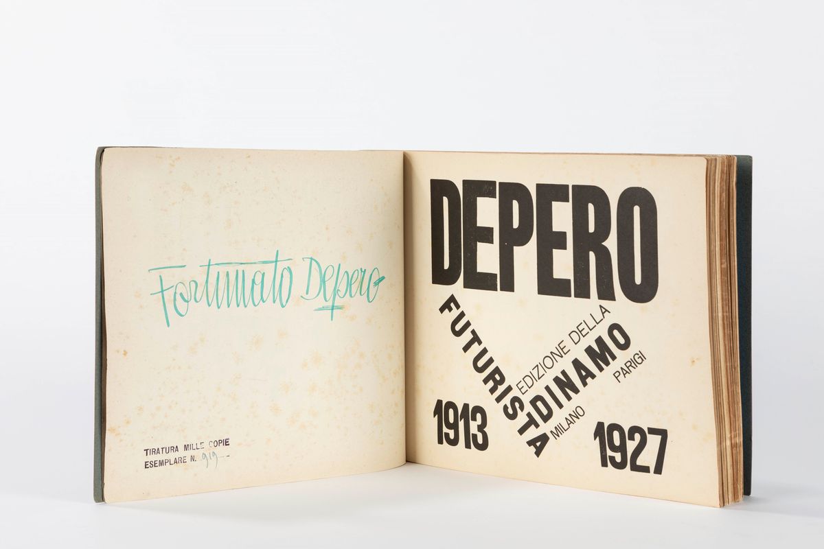 Depero Futurista. Rovereto: Tipografia della Dinamo Mercurio