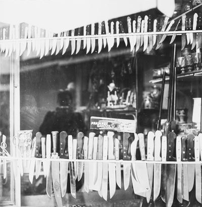 Senza titolo (Coltelli), Stampa vintage alla gelatina ai sali d'argento