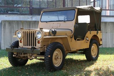 Willys-Overland, M38A1 Jeep del 1952 con impianto elettrico stagno