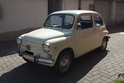600 D, vettura d'epoca, 1969, motore n. 100D000