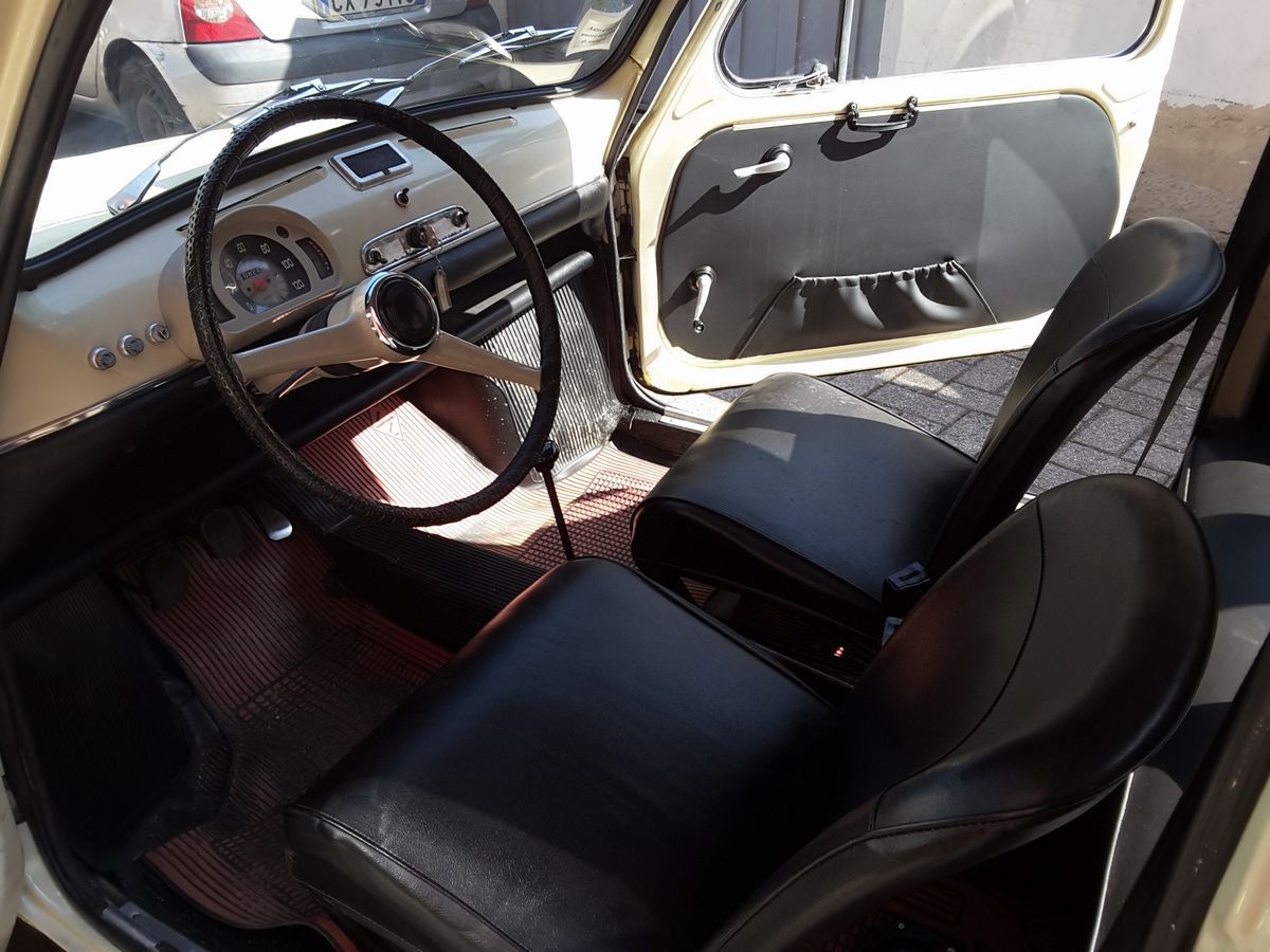 Fiat - 600 D, vettura d'epoca, 1969, motore n. 100D000