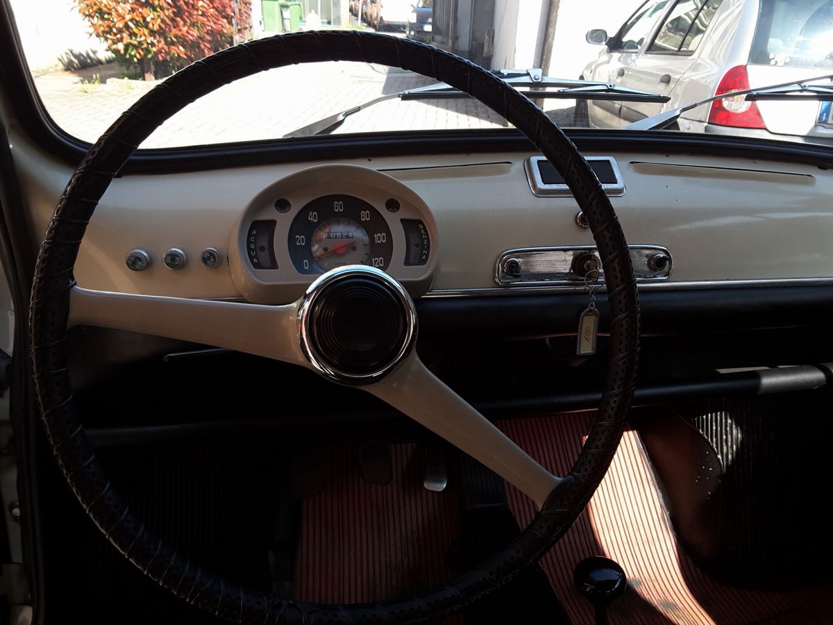 Fiat - 600 D, vettura d'epoca, 1969, motore n. 100D000