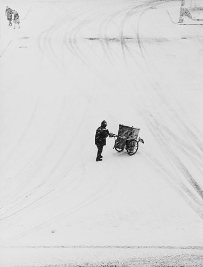 Inverno - Stampa vintage alla gelatina ai sali d'argento