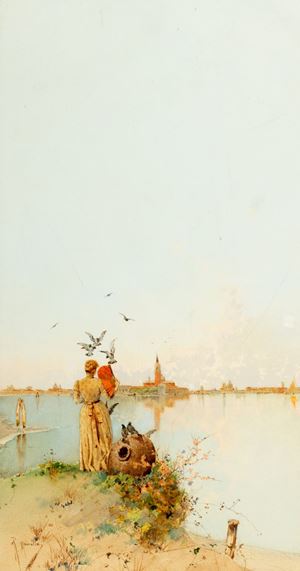 Mainella Raffaele - Venezia, il ventaglio rosso