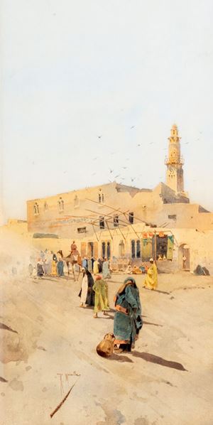 Mainella Raffaele - Mercato arabo