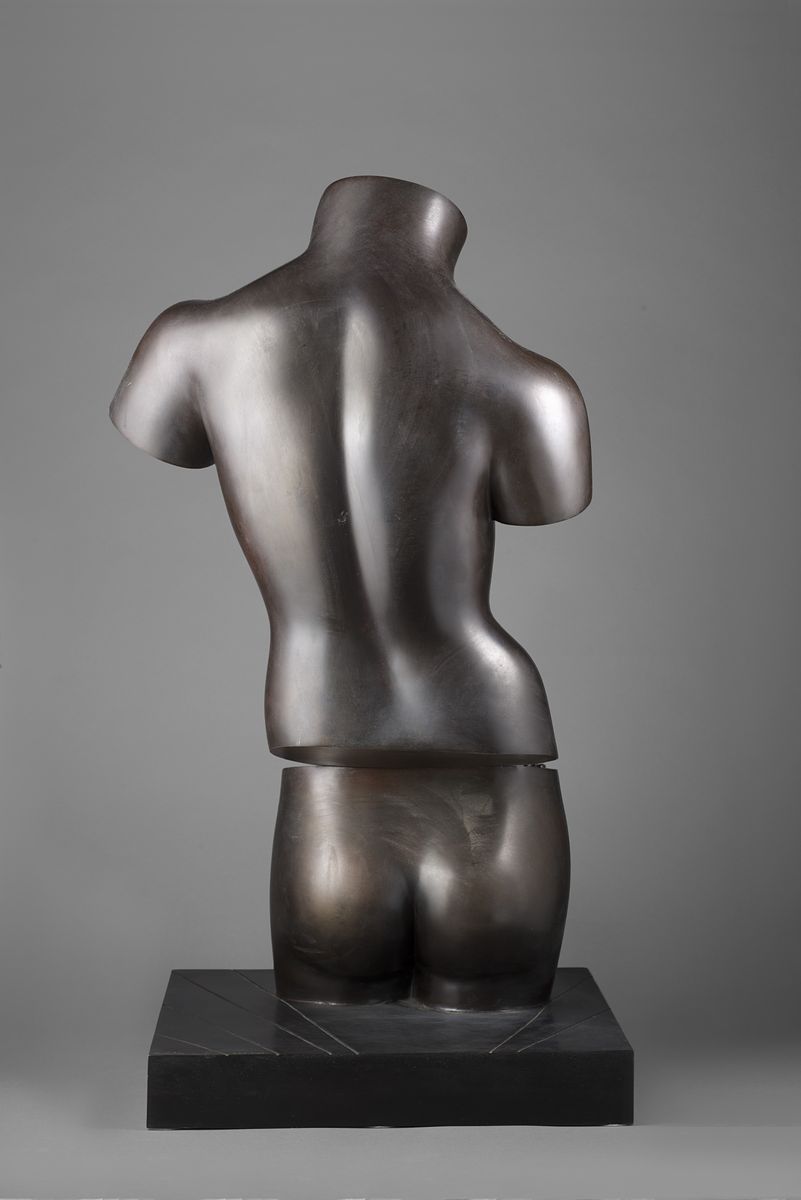 Salvador Dalì - Venus Spatiale - Bronzo patina bruna e dorata, edizione 295/350