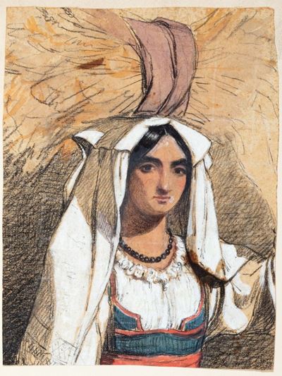Giovane Portatrice di Fieno