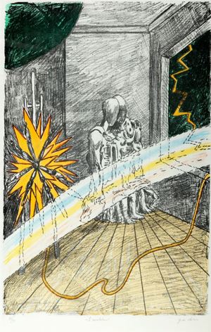 de Chirico Giorgio - The rainbow (first version)