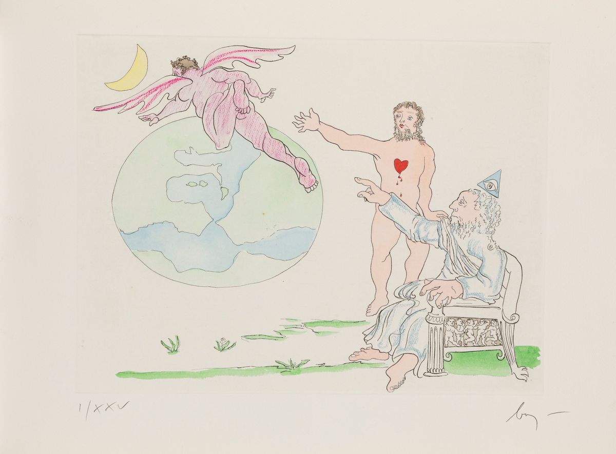 Enrico Baj - Il Paradiso Perduto di John Milton