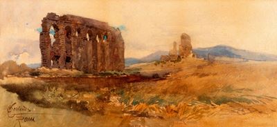 Acquedotto nella Campagna Romana