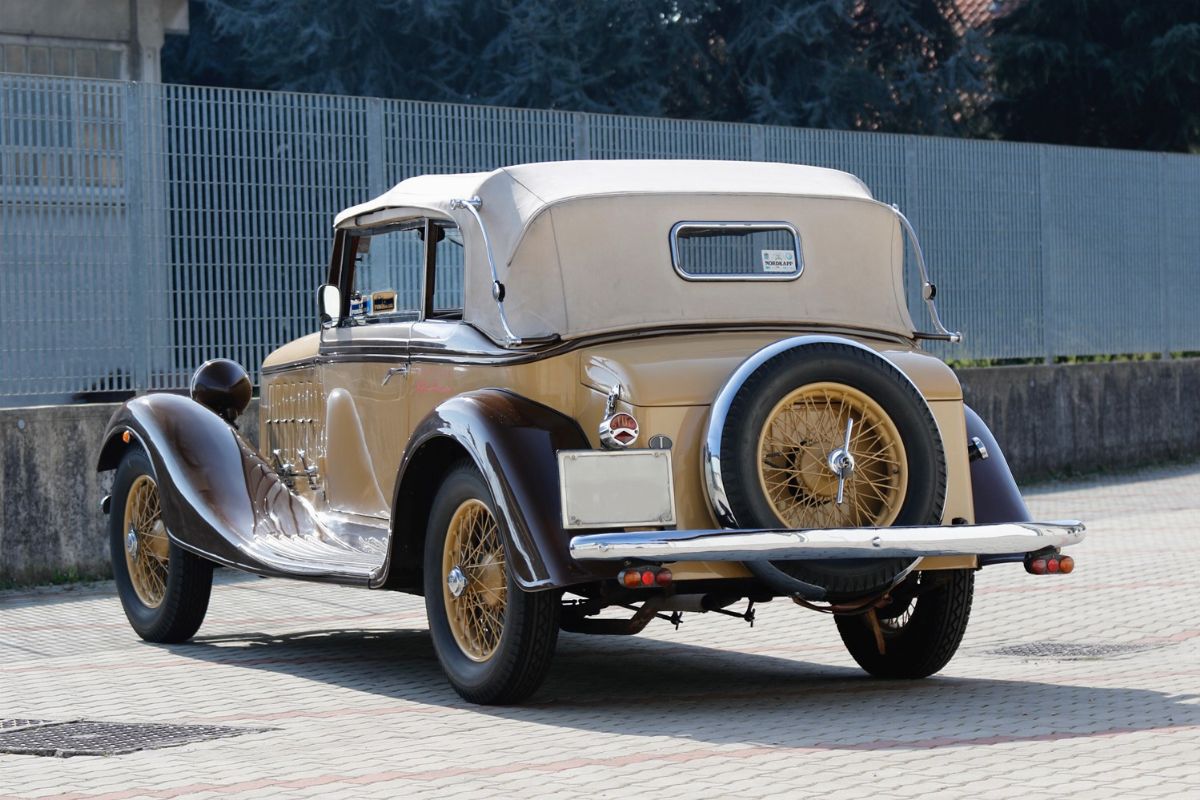 1933 Alfa Romeo 6c 2300 Gran Turismo Cabriolet Royal (carrozzeria Castagna Milano)