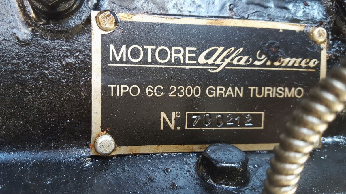 1933 Alfa Romeo 6c 2300 Gran Turismo Cabriolet Royal (carrozzeria Castagna Milano)