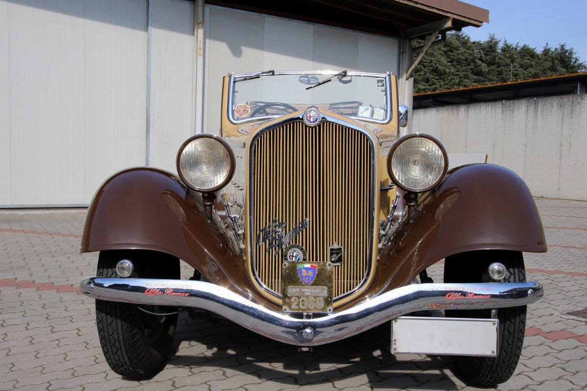 1933 Alfa Romeo 6c 2300 Gran Turismo Cabriolet Royal (carrozzeria Castagna Milano)