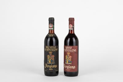 Brunello di Montalcino Riserva 1979 e Rosso di Montalcino 1982