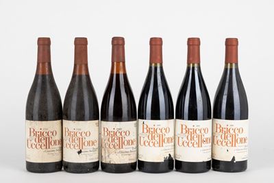Verticale Braida Bricco dell'Uccellone Barbera d'Asti, 1984-2000
