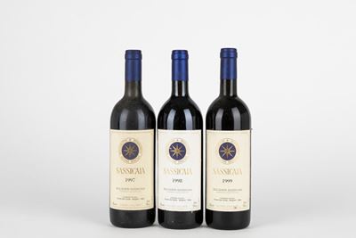 Verticale Sassicaia (1997-1999)