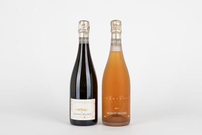 Jaques Selosse, Initial Blanc de Blancs Grand Cru e Rosé (2 bottiglie)