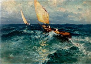 Cavalleri Giovanni - Barche in navigazione