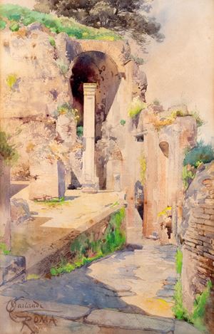 Roma, il Clivus Victoriae sul Palatino