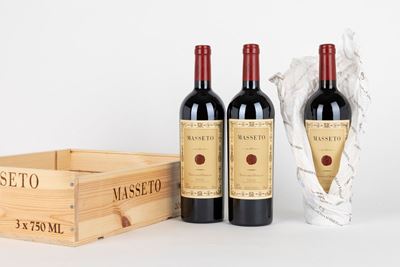 Masseto 2001-2002, 3 bottiglie