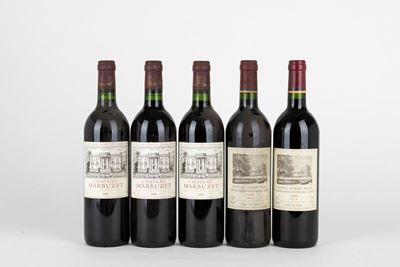 Château Duhart-Milon e Domaine Prats, Selezione Bordeaux – Lafite e Marbuzet, 1999 (5 bt)