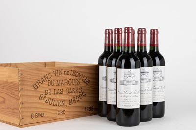 Chateau Leoville Las Cases, Grand Vin de Leoville, 1999, OWC (coperchio mancante)