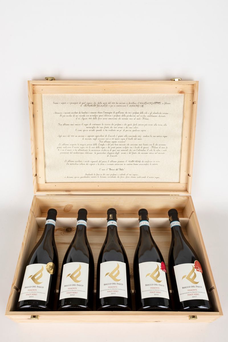Piemonte - Verticale Isolabella della Croce Bricco del Falco, Pinot Nero (2011-2017)