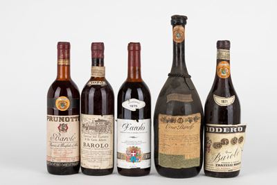 Selezione di Barolo, Vini Riserve 1962-1976